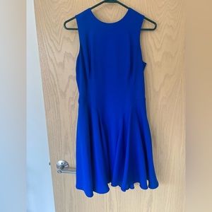 Eliza J sleveless cobalt dress
